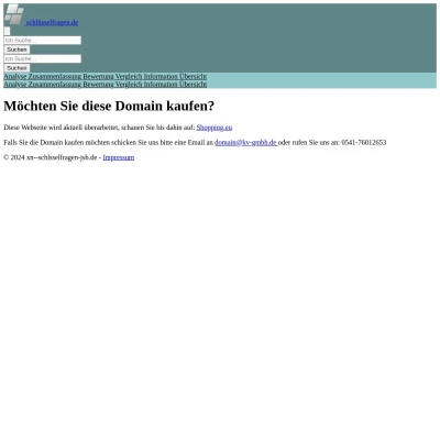 Screenshot schlüsselfragen.de