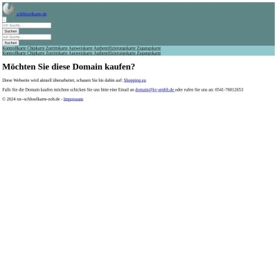 Screenshot schlüsselkarte.de