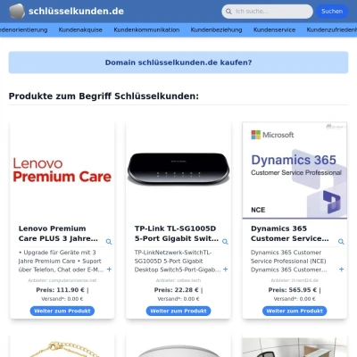 Screenshot schlüsselkunden.de
