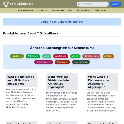 Screenshot schlußkurs.de