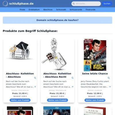 Screenshot schlußphase.de