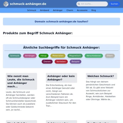 Screenshot schmuck-anhänger.de