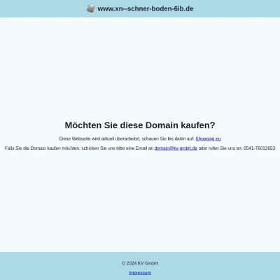 Screenshot schöner-boden.de