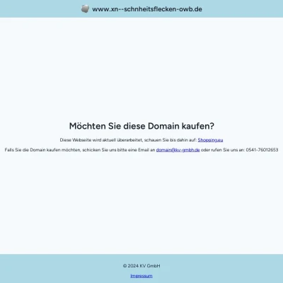 Screenshot schönheitsflecken.de