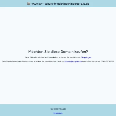 Screenshot schule-für-geistigbehinderte.de