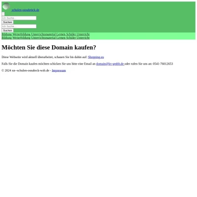 Screenshot schulen-osnabrück.de