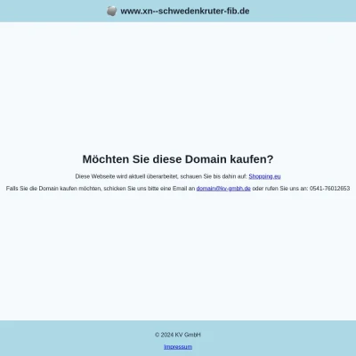 Screenshot schwedenkräuter.de