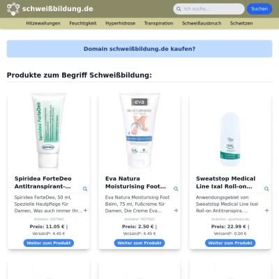 Screenshot schweißbildung.de