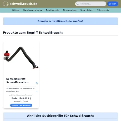 Screenshot schweißrauch.de