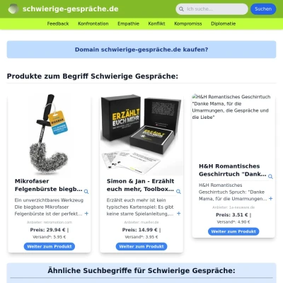 Screenshot schwierige-gespräche.de