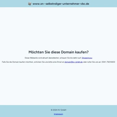 Screenshot selbständiger-unternehmer.de