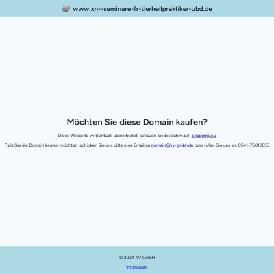 Screenshot seminare-für-tierheilpraktiker.de