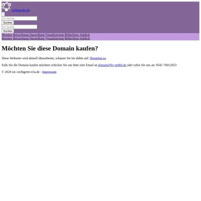 Screenshot sichtgeräte.de