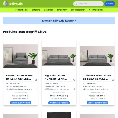 Screenshot sölve.de