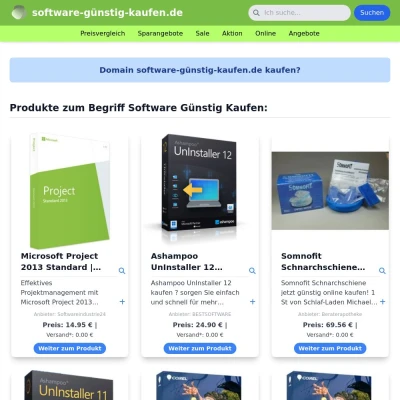 Screenshot software-günstig-kaufen.de