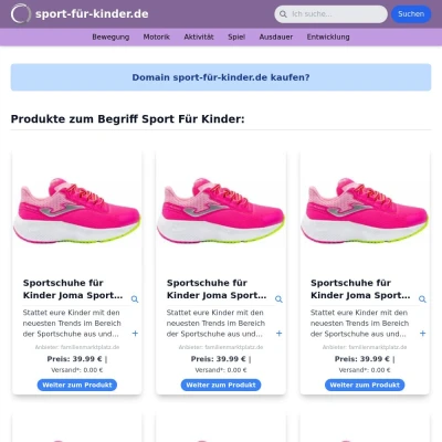 Screenshot sport-für-kinder.de