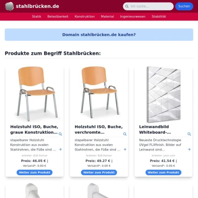 Screenshot stahlbrücken.de