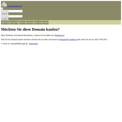 Screenshot standardabläufe.de