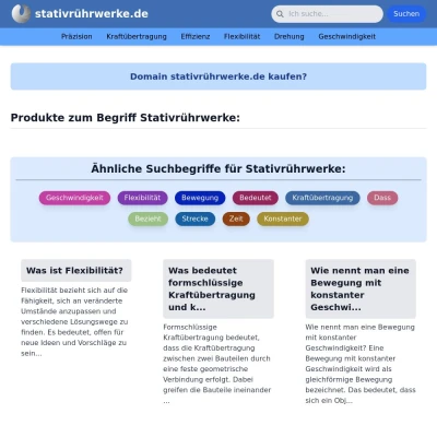 Screenshot stativrührwerke.de