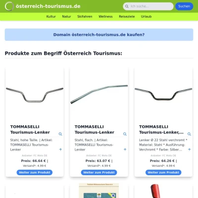 Screenshot österreich-tourismus.de