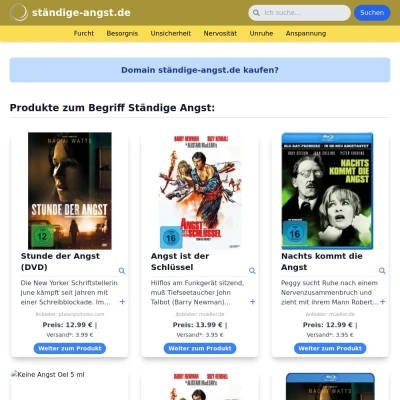 Screenshot ständige-angst.de