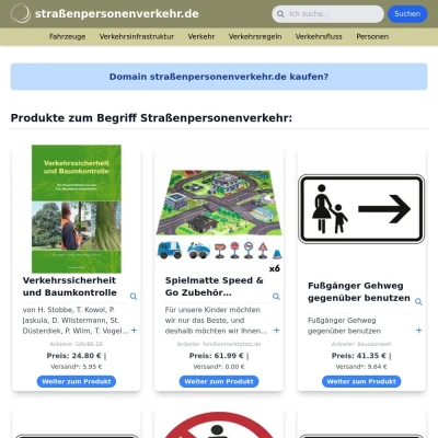 Screenshot straßenpersonenverkehr.de