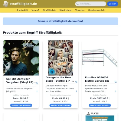 Screenshot straffälligkeit.de