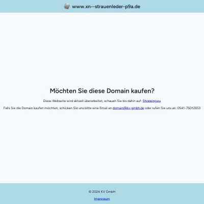 Screenshot straußenleder.de