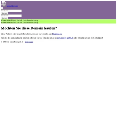 Screenshot strotzbüsch.de