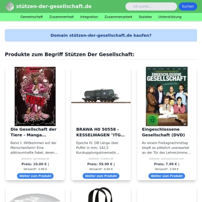 Screenshot stützen-der-gesellschaft.de