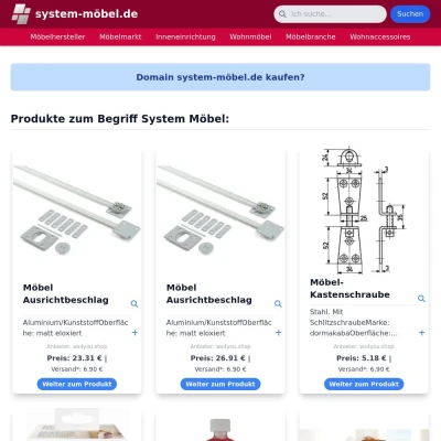 Screenshot system-möbel.de