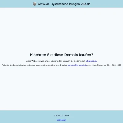 Screenshot systemische-lösungen.de