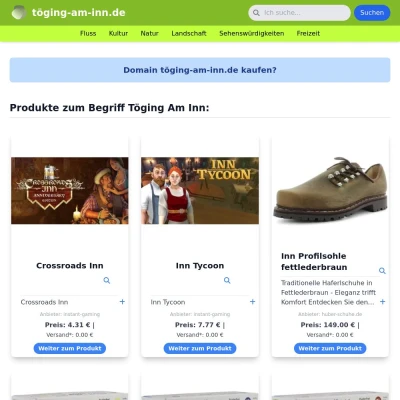 Screenshot töging-am-inn.de