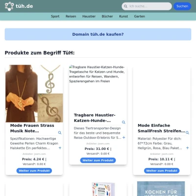 Screenshot tüh.de