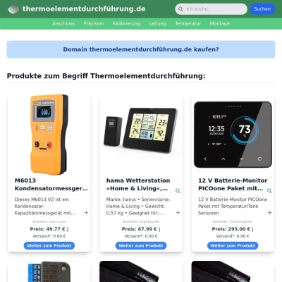 Screenshot thermoelementdurchführung.de