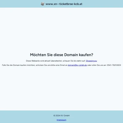 Screenshot ticketbörse.at
