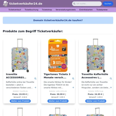 Screenshot ticketverkäufer24.de