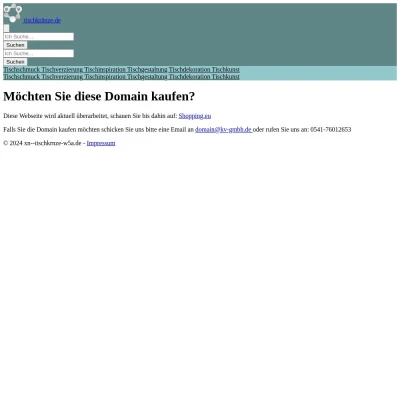 Screenshot tischkränze.de