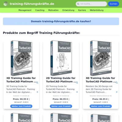 Screenshot training-führungskräfte.de