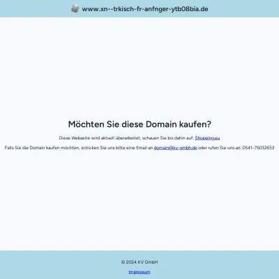 Screenshot türkisch-für-anfänger.de