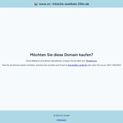 Screenshot türkische-westküste.de