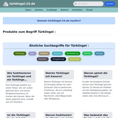 Screenshot türklingel-24.de