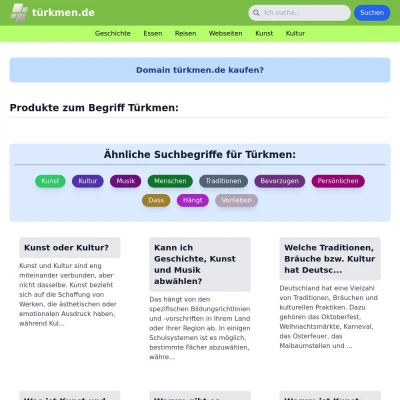 Screenshot türkmen.de