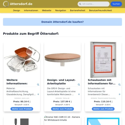 Screenshot öttersdorf.de