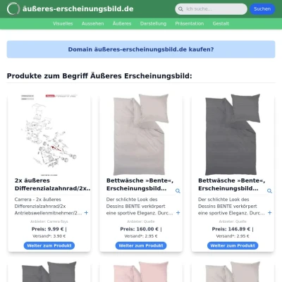 Screenshot äußeres-erscheinungsbild.de