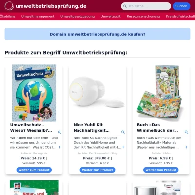 Screenshot umweltbetriebsprüfung.de