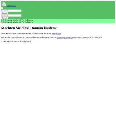 Screenshot uniführer.de