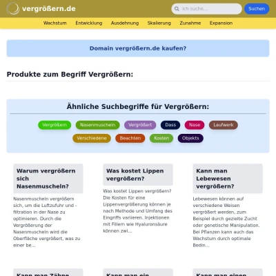 Screenshot vergrößern.de