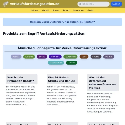 Screenshot verkaufsförderungsaktion.de