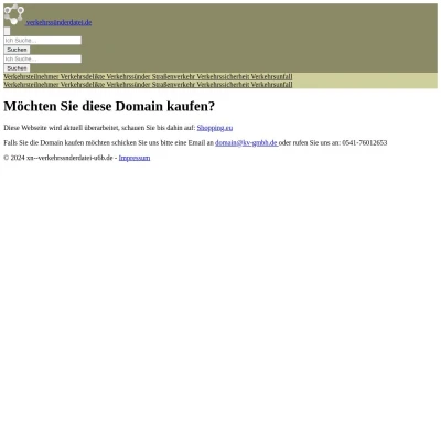 Screenshot verkehrssünderdatei.de